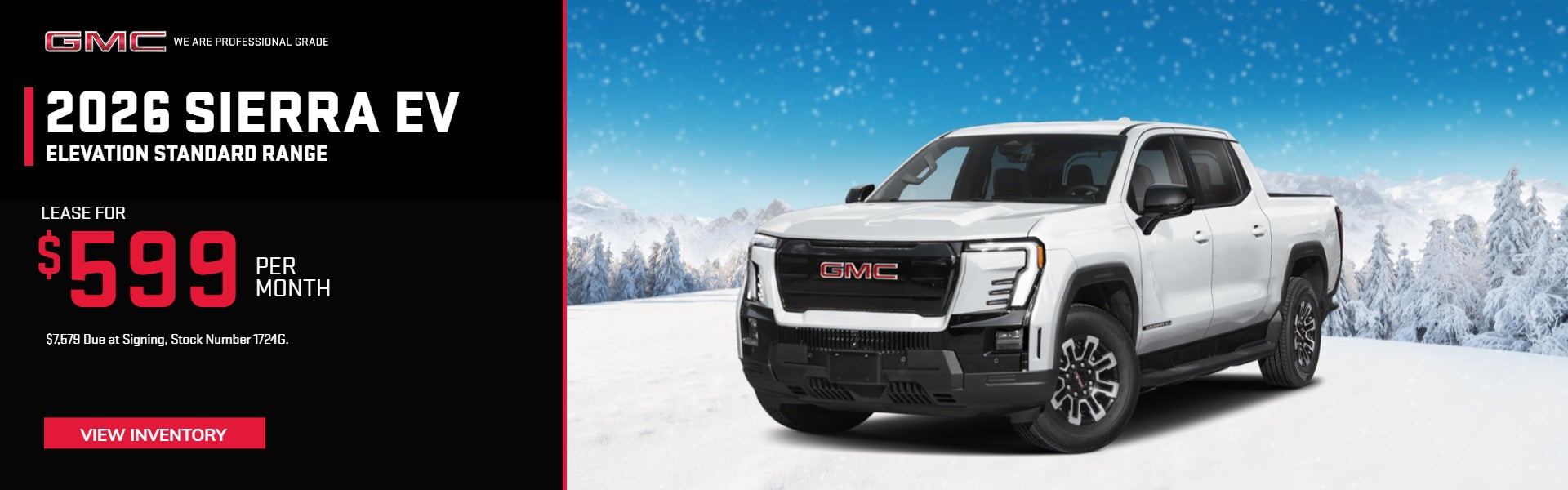 2026 Sierra EV Offer